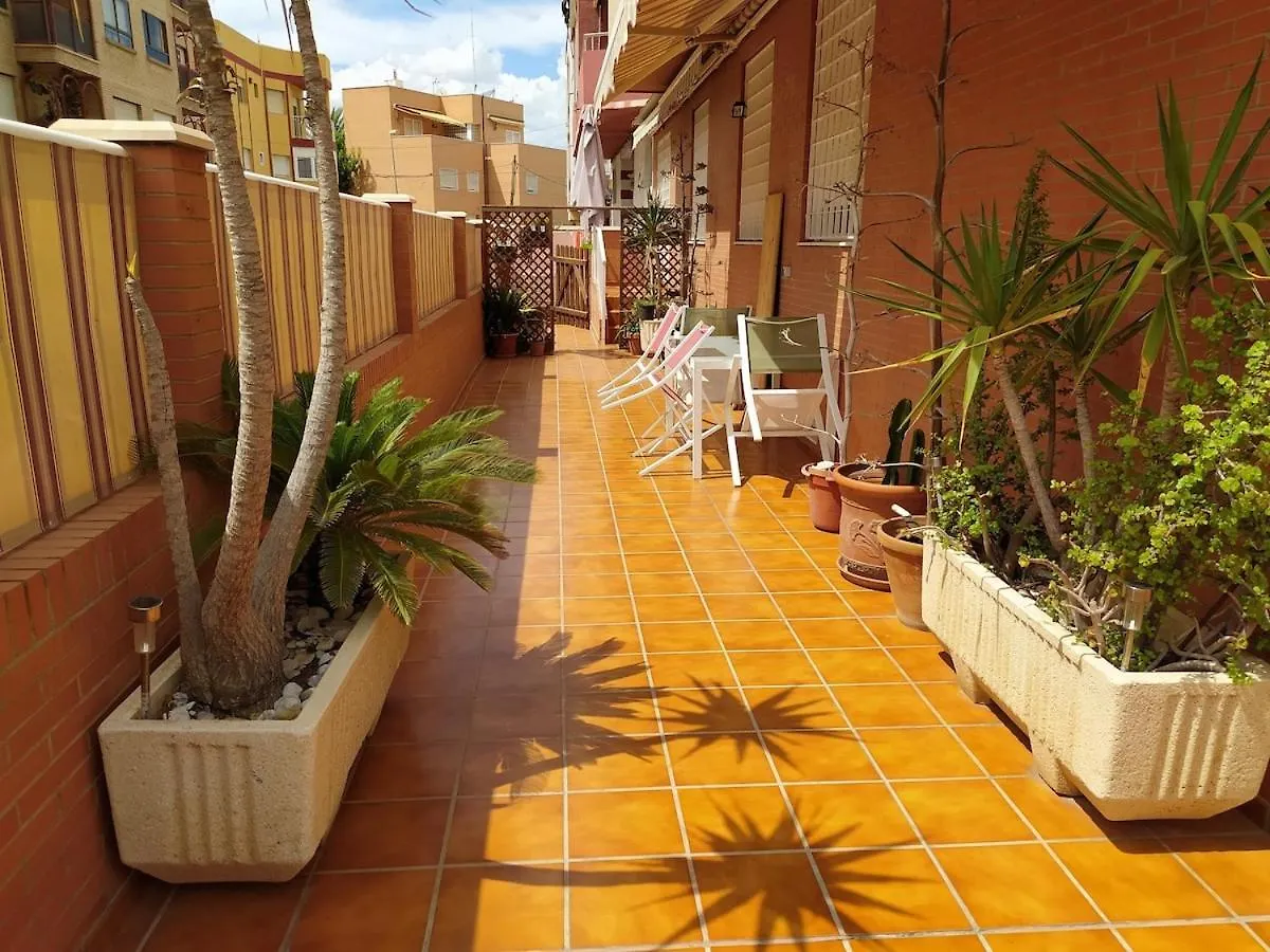 Bajo Con Terraza Junto Al Mar Apartment Almeria 0*,